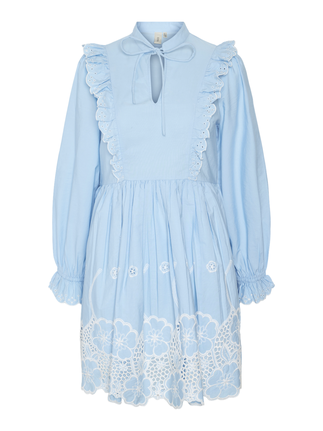 YASBOLIL Short Dress - Clear Sky